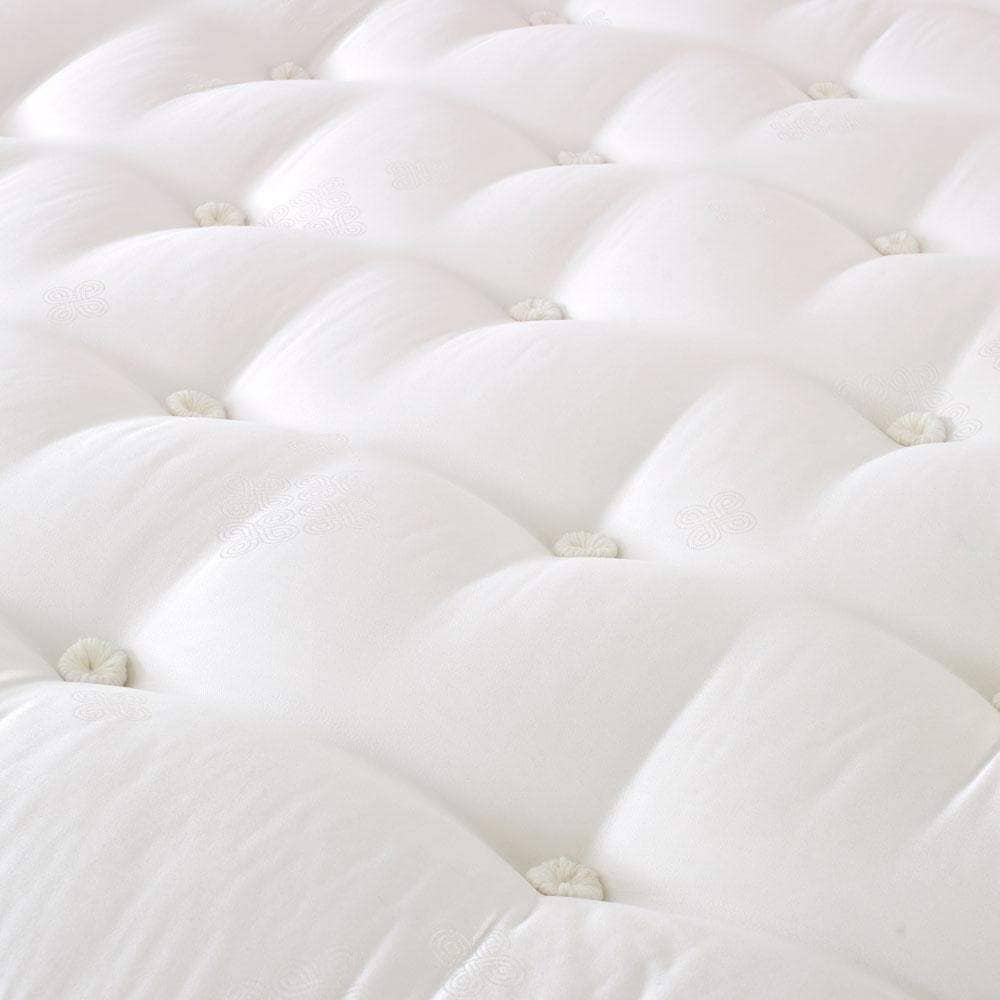 Shire Brecon 4000 Pocket Sprung Natural Fillings Pillow Top Divan Bed Set Divan Bed Set Shire 