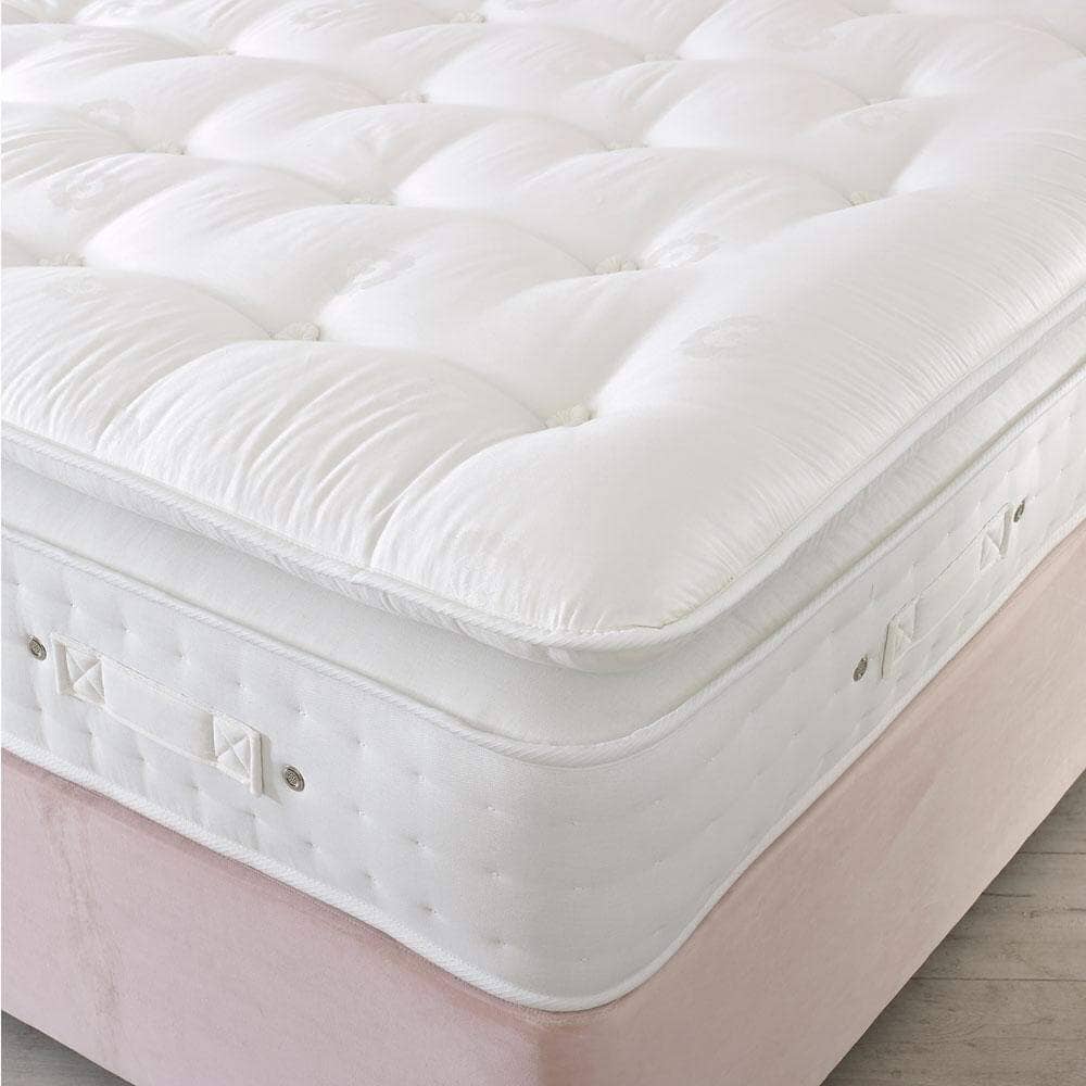 Shire Brecon 4000 Pocket Sprung Natural Fillings Pillow Top Divan Bed Set Divan Bed Set Shire 