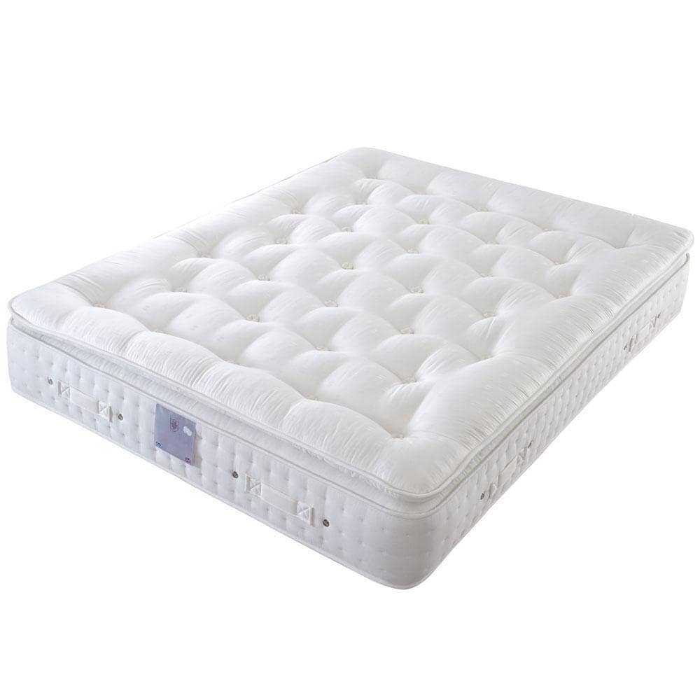 Shire Brecon 4000 Pocket Sprung Natural Fillings Pillow Top Divan Bed Set Divan Bed Set Shire 