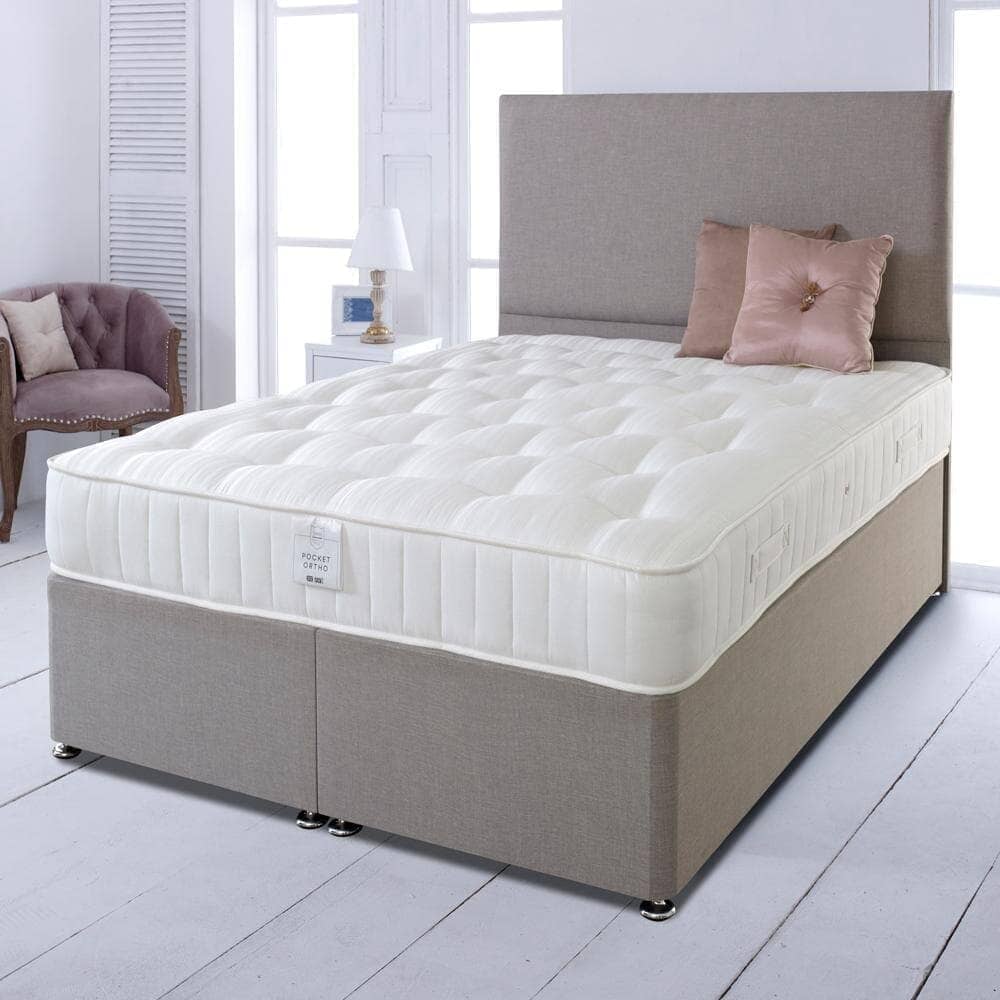 Shire Essentials 1000 Pocket Sprung Orthopaedic Tufted Mattress Mattress Shire 