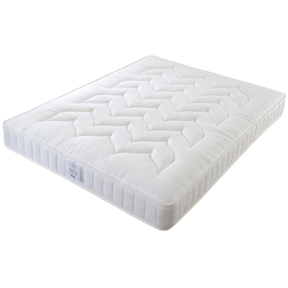 Shire Essentials Comfort Deep Quilted Sprung Divan Bed Set Divan Bed Set Shire 