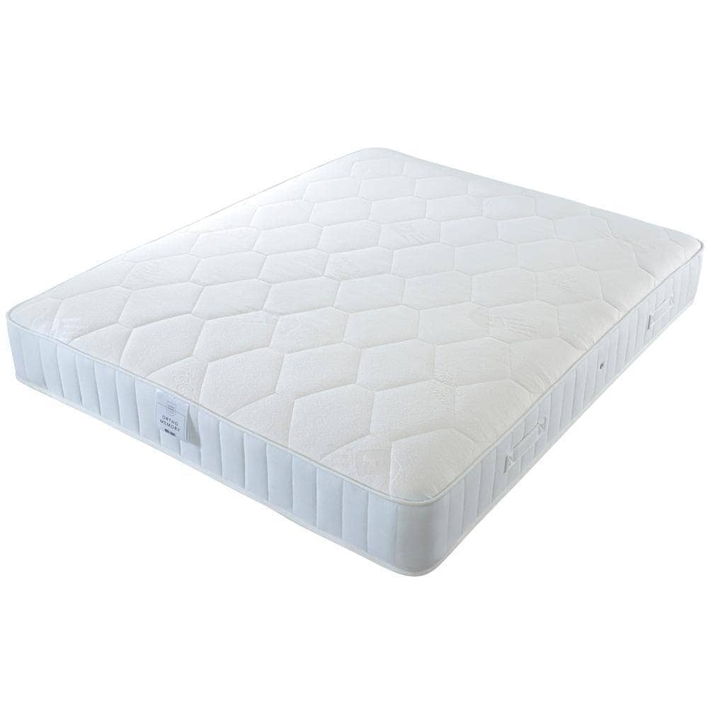 Shire Essentials Orthopaedic Sprung Memory Foam Divan Bed Set Divan Bed Set Shire 