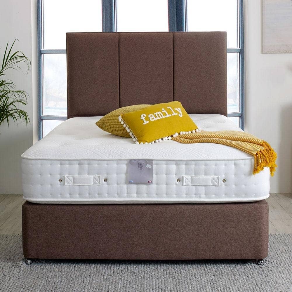 Shire Ludlow 1000 Pocket Sprung Natural Fillings Divan Bed Set Divan Bed Set Shire 