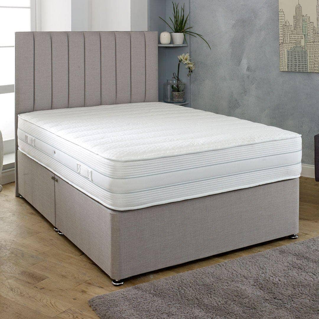 Shire Solaris Antila 2000 Pocket Sprung Divan Bed Set Divan Bed Set Shire 