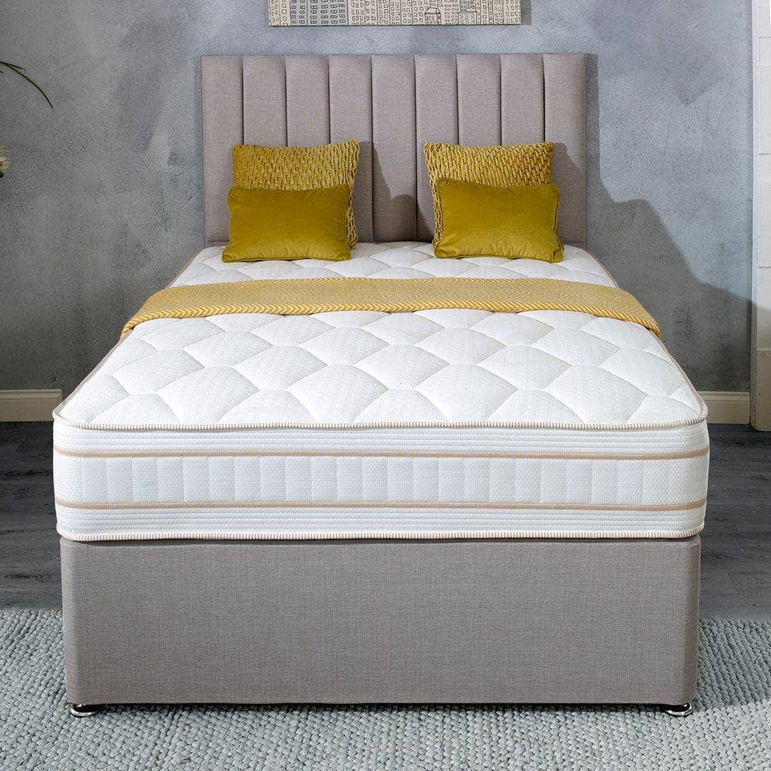 Shire Solaris Musca Calipso 1500 Pocket Sprung Divan Bed Set Divan Bed Set Shire 