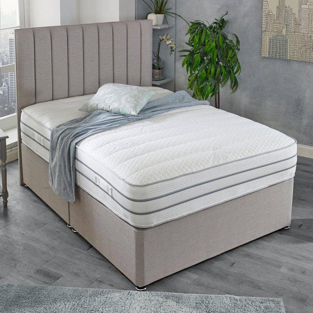 Shire Solaris Orion 1000 Pocket Sprung Divan Bed Set Divan Bed Set Shire 