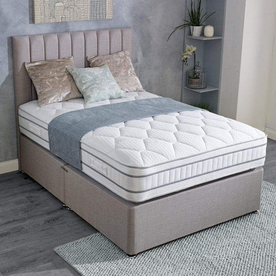 Shire Solaris Pictor 1000 Pocket Sprung Divan Bed Set Divan Bed Set Shire 