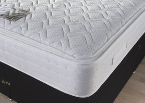 Sleep Revolution Belgravia 1000 Pocket Latex Pillow Top Divan Bed Set Divan Bed Set Divan Base Direct 