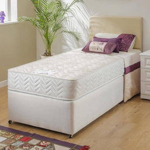 Sleep Revolution Venice Coil Sprung Divan Bed Set Divan Bed Set Divan Base Direct 