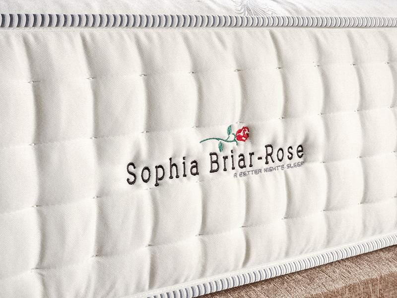 Sophia Briar-Rose Amber 2000 Pocket Sprung Natural Wool Bamboo Divan Bed Set Divan Bed Set Divan Base Direct 