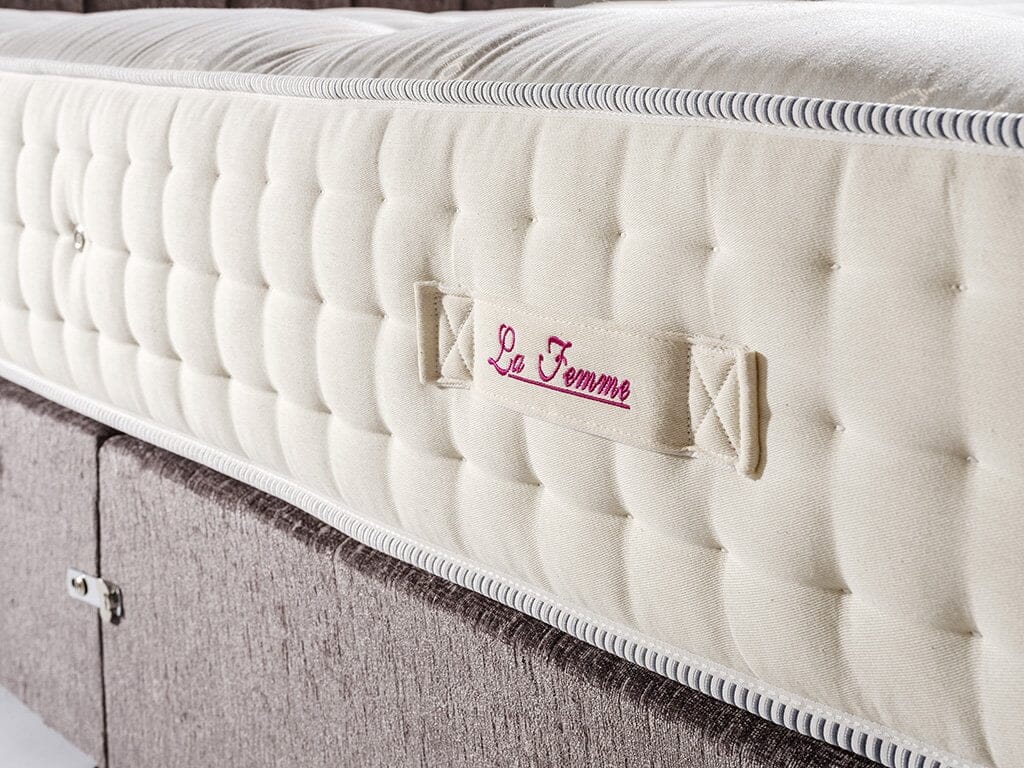 Sophia Briar-Rose La Femme Menopause 1000 Pocket Sprung Natural Divan Bed Set Divan Bed Set Divan Base Direct 