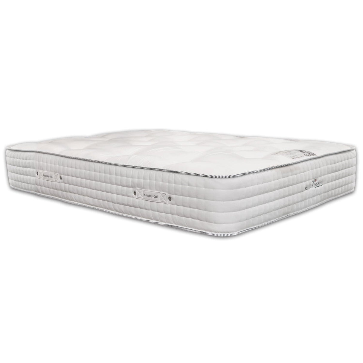 Sophia Briar-Rose Noemie 1000 Pocket Sprung Natural Cotton Tencel Mattress Mattress Divan Base Direct 