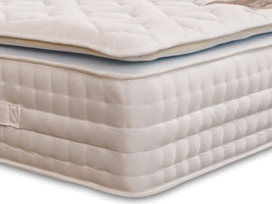 Sophia Briar-Rose Nova 1000 Pocket Sprung Natural Fillings Cushioned Pillow Top Memory Foam Bed Set Divan Bed Set Divan Base Direct 
