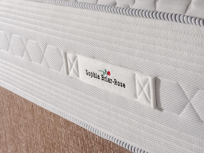 Sophia Briar-Rose Penelope 1000 Pocket Sprung Natural Latex Mattress Mattress Divan Base Direct 