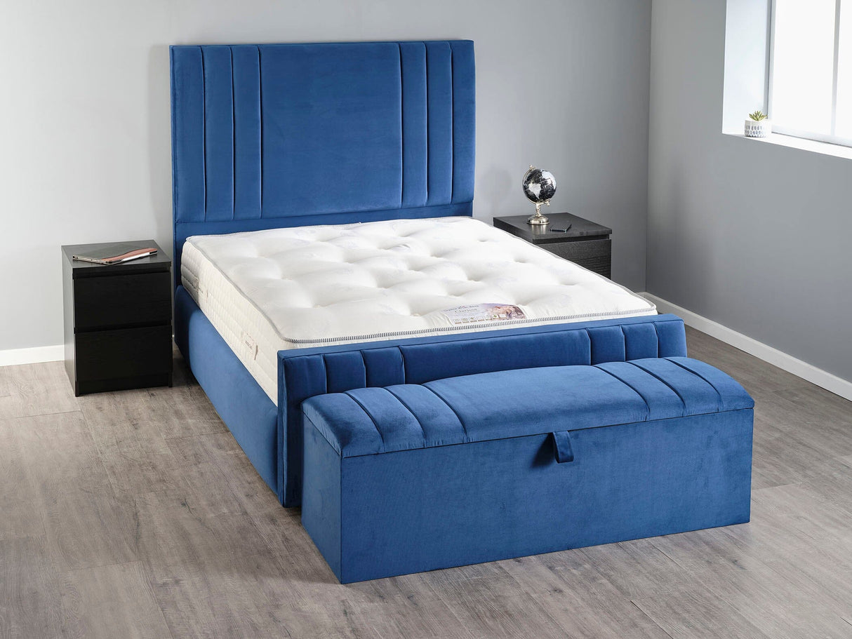 Titania Ottoman Storage Box Ottoman Storage Boxes Divan Base Direct 