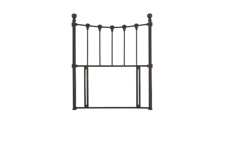 Tranquility Black Metal Headboard Metal Headboards Divan Base Direct Single 