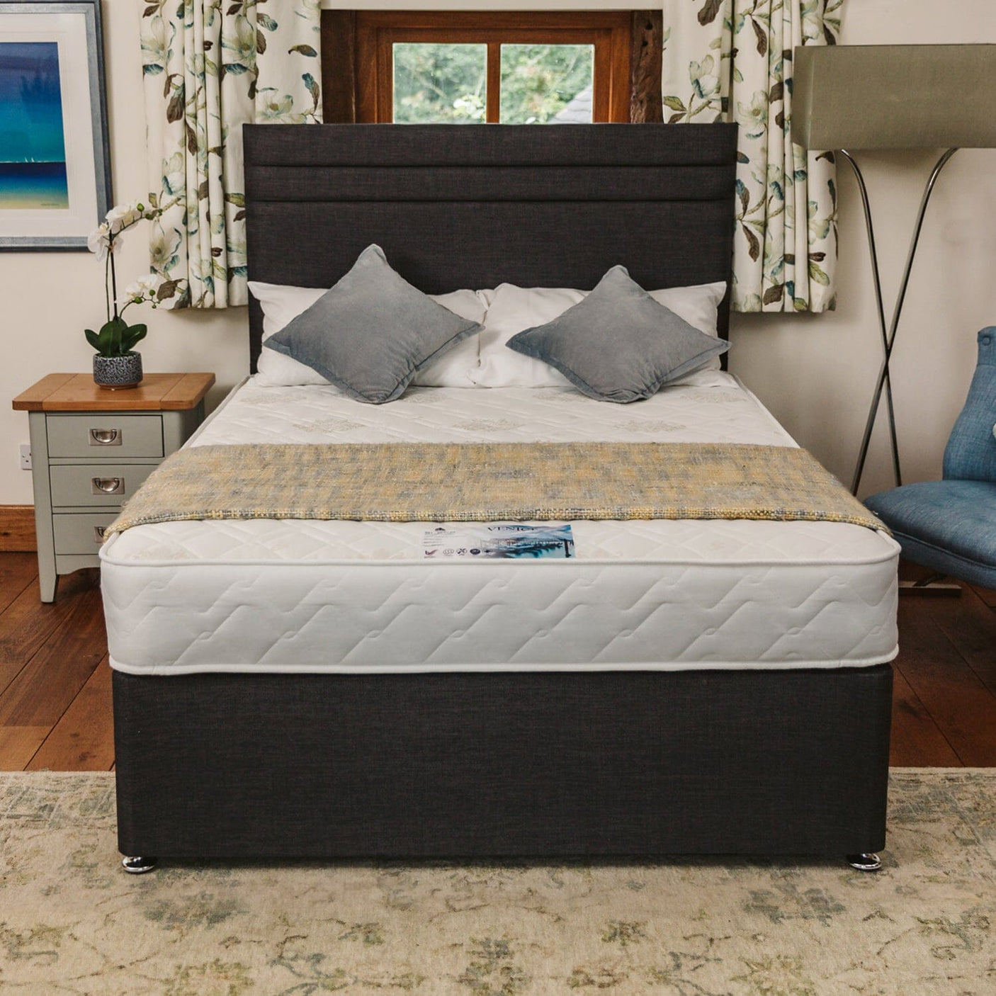 Venice Comfort Care Sprung Divan Bed Set Divan Bed Set Divan Base Direct 