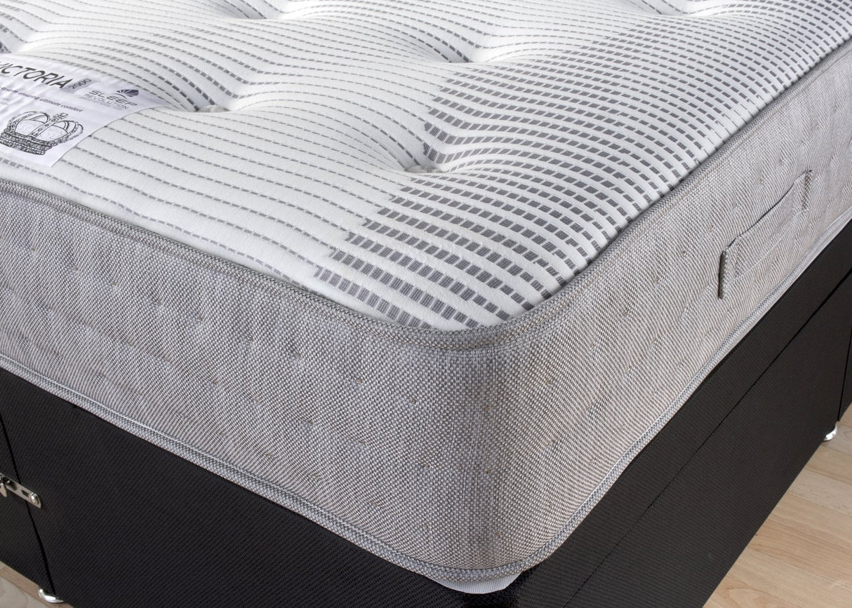 Sleep Revolution Victoria 2000 Pocket Sprung Latex Divan Bed Set