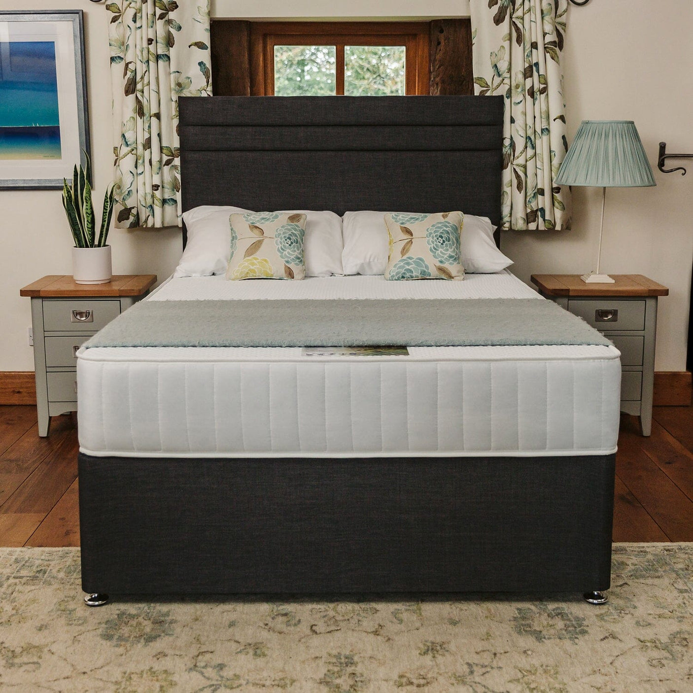 Windsor Extra Firm High Density Foam Supreme Divan Bed Set Divan Bed Set Divan Base Direct 